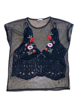 Топік/топ із сіткою