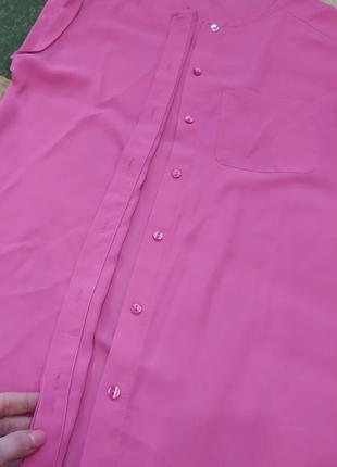 Блуза блузка рубашка рубашка безрукав с,м размер4 фото