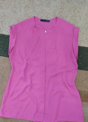Блуза блузка рубашка рубашка безрукав с,м размер1 фото