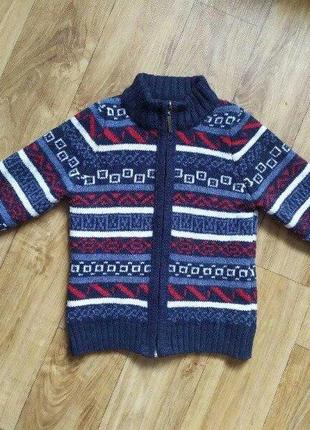 Кофта мальчику 4-5 лет tурция