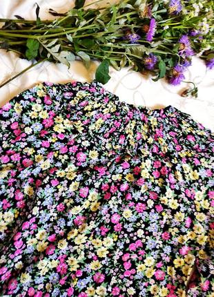 Блуза в цветочный принт uk 126 фото
