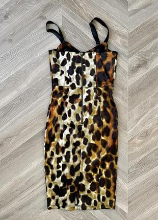 Платье леопардовое3 фото