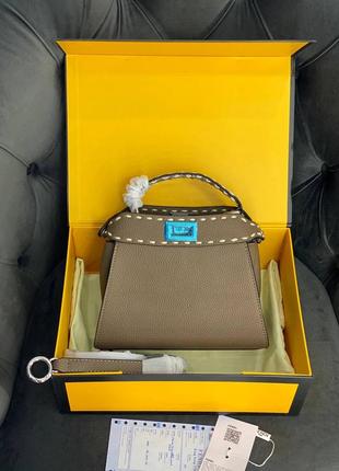 Сумка сумочка в стиле фенди fendi peekaboo