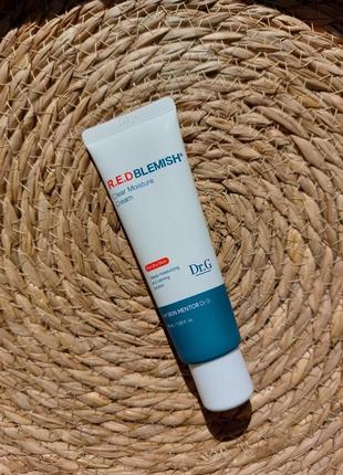 Зволожуючий крем для обличчя dr.g red blemish clear moisture cream 50 мл