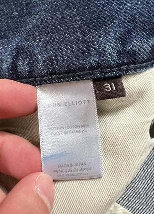 Чоловічі денім японські джинси john elliott7 фото