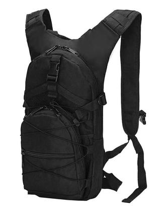 Рюкзак тактический aokali outdoor b10 black армейский для военных милитари