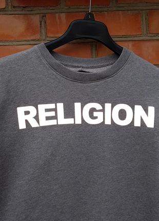 Religion свитшот кофта с рефлективным лого оригинал (xl)