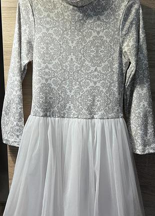 Платье с юбкой фатина