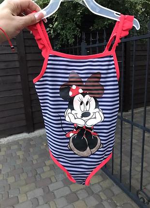 Купальник міні маус на зріст 110 см стан нового