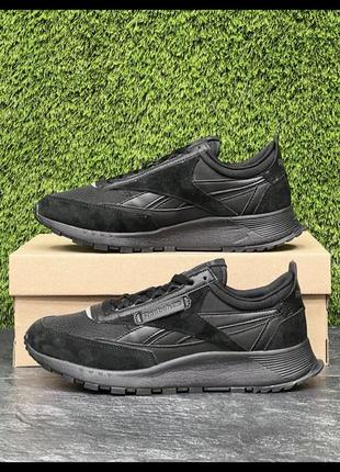 Reebok cl legasy all black2 фото