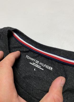 Лонгслив tommy hilfiger big logo5 фото