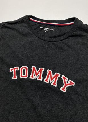 Лонгслив tommy hilfiger big logo3 фото