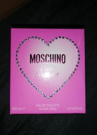 Продам парфюмы от moschino pink bouquet оригинал2 фото