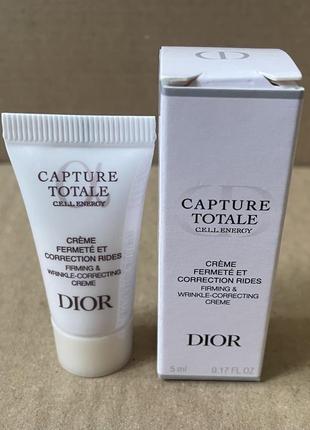 Dior capture totale c.e.l.l. energy creme укрепляющий крем для коррекции морщин 5ml