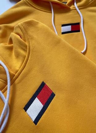 Худи на флисе от tommy hilfiger5 фото