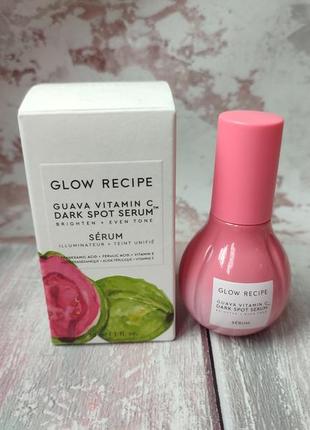 Освітлююча сироватка для обличчя glow recipe guava vitamin c