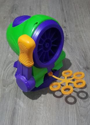 Іграшка для надування мильних бульбашок позначник автоматична