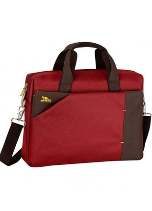 Сумка для ноутбука rivacase 15.6" dark red