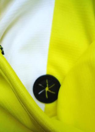 Велофутболка велоджерси endura fs260 pro il yellow jersey (l)7 фото