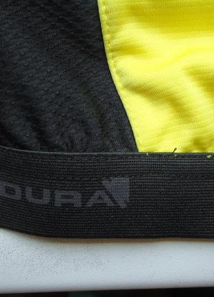 Велофутболка велоджерсі endura fs260 pro il yellow jersey (l)10 фото