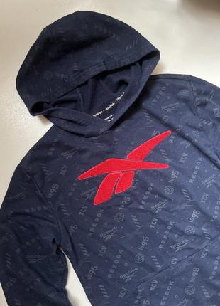 Кофта жіноча reebok синя s-m
