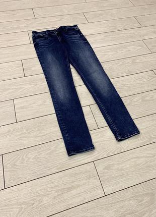 Replay женские зауженные штаны/ джинсы скинни в тёмно-синем цвете ( оригинал ) (с-м)2 фото