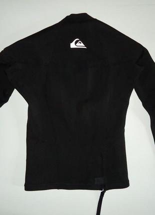 Гідрокостюм гідрокуртка quiksilver prologue 1.5m long sleeve neoprene серфінг рафтинг-кайтинг (m)4 фото