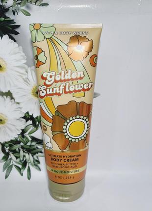 Крем для тела golden sunflower от gingham bath and body