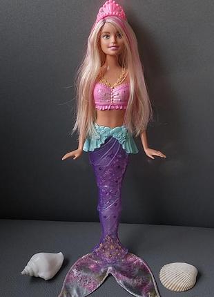 Лялька барбі мерехтлива русалонька dreamtopia sparkle lights mermaid doll