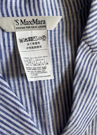Пиджак из льна max mara4 фото