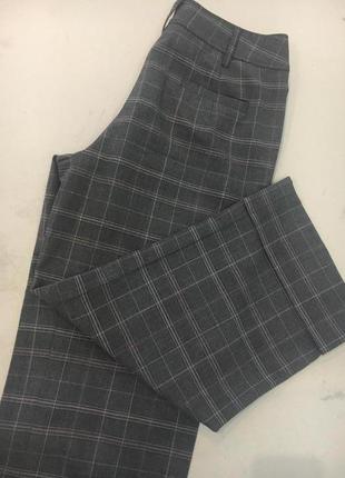 Стильные укороченные брюки кюлоты с высокой посадкой2 фото