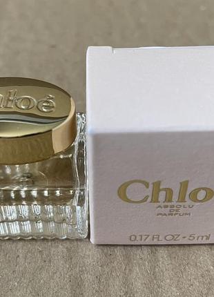 Chloé парфюмированная вода для женщин 5ml3 фото