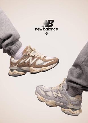 Кросовки new balance 9060 quartz grey2 фото