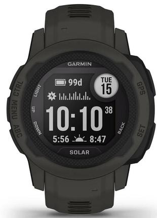 Спортивные часы garmin instinct 2s solar graphite gray3 фото