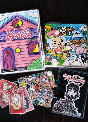 Барби вездей тока бока альбомы на липучках,развивающие игры для детей