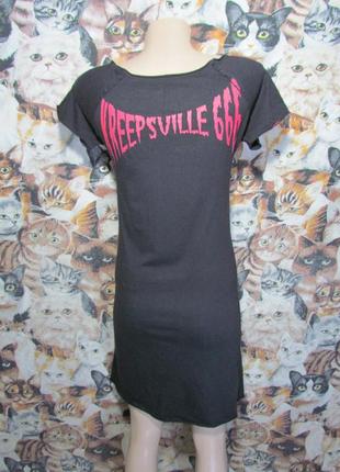 Kreepsville 666 платье-футболка2 фото