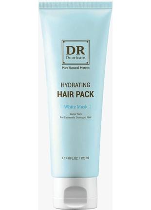 Увлажняющая маска для очень сухих волос daeng gi meo ri hydrating hair pack white musk 120ml1 фото