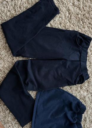 Школьная синяя юбка, брюки, школьные блузки и рубашки 134-140 рост6 фото