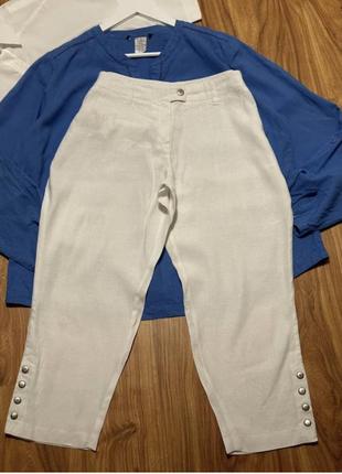 Лляні бриджі