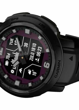 Спортивний годинник garmin instinct crossover solar tactical black9 фото