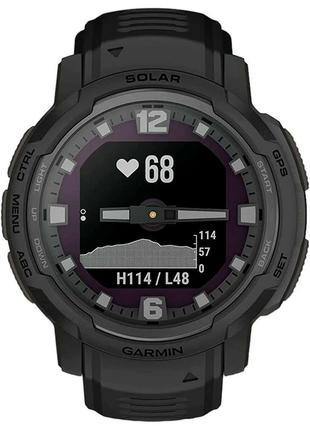 Спортивний годинник garmin instinct crossover solar tactical black2 фото