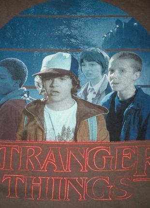 Футболка хаки stranger things унисекс m оригинальная5 фото