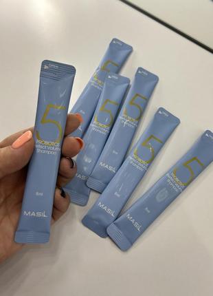 Шампунь с пробиотиками для идеального объема волос masil 5 probiotics perfect volume shampoo