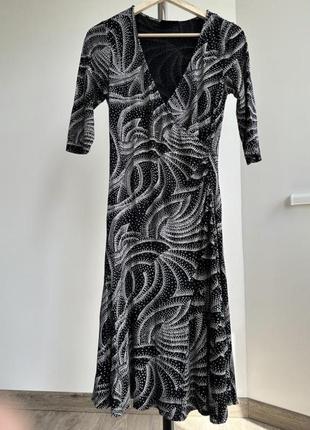 Платье длинное из вискозы l л размер1 фото