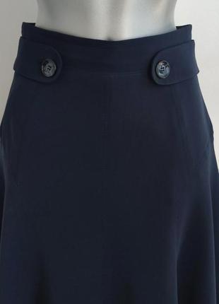 Елегантна спідниця karen millen синього кольору на підкладці4 фото