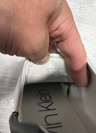 Кожаные кроссовки calvin klein 7