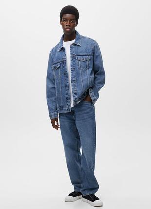 Крутые дед джинсы pull &amp; bear - relaxed dad - р-ры 32, 341 фото