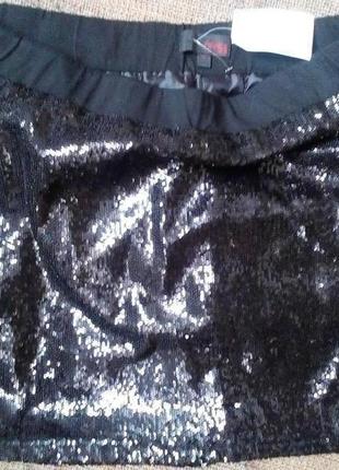 Супер юбка в пайетках next 7