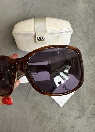 Женские солнцезащитные очки dolce & gabbana оригинал! d&g 30035 фото