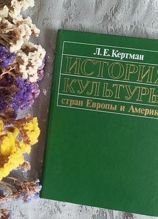 Л. е. кертман "история культуры стран европы и америки"